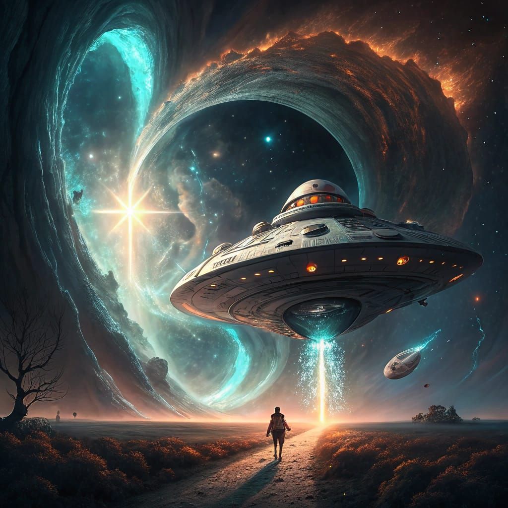 Galactic God with Starship Beyond Cosmic Barriers