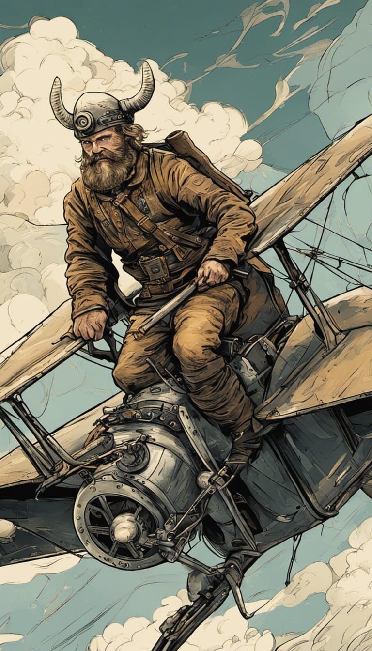 Kamikaze Viking Fighter Pilot