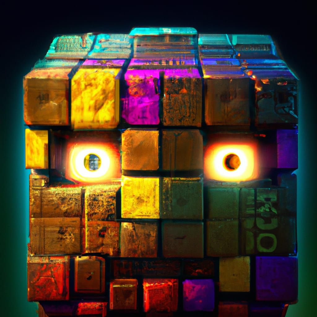 Tetris cube