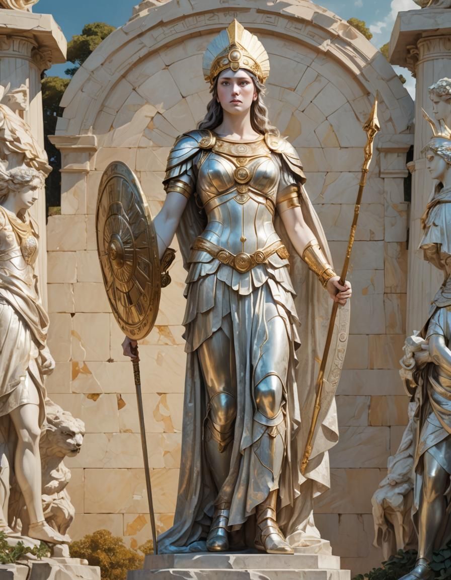 Goddess Athena real