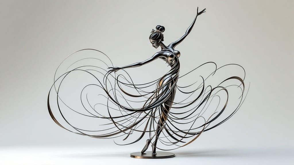 Balinese Dancer in Ethereal Motion