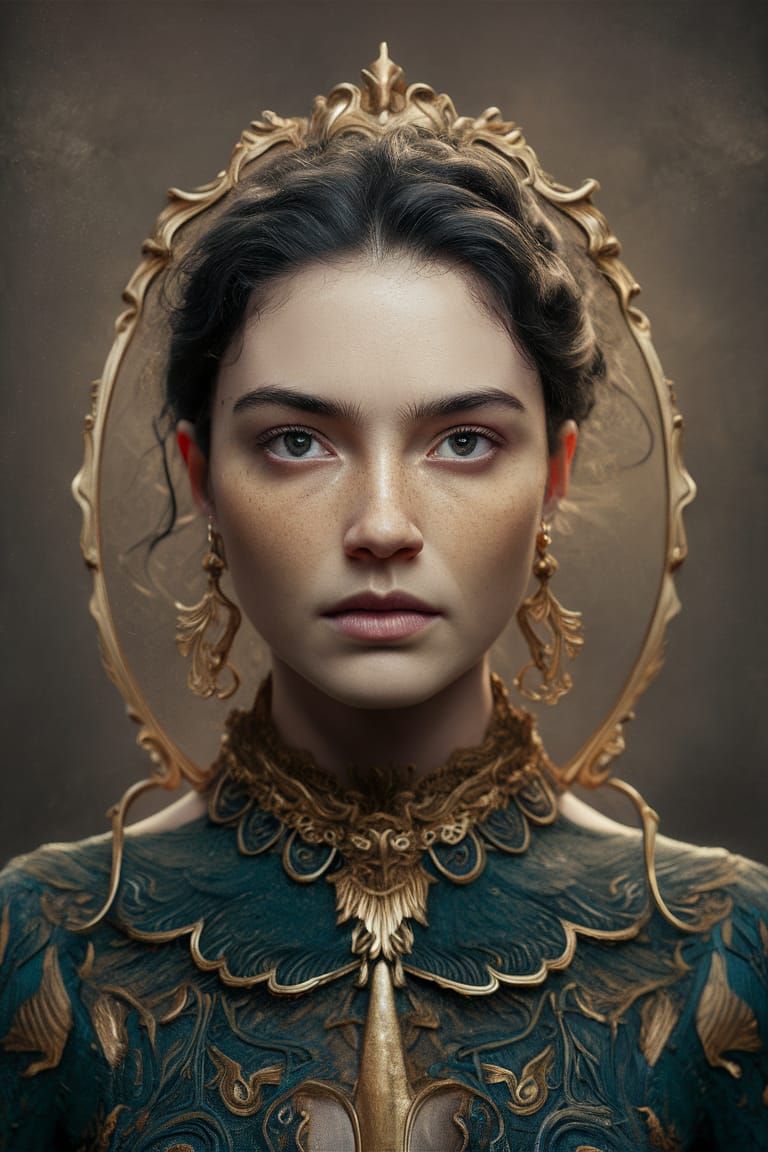 Anamorphic Illusion: Timeless Meeting Place