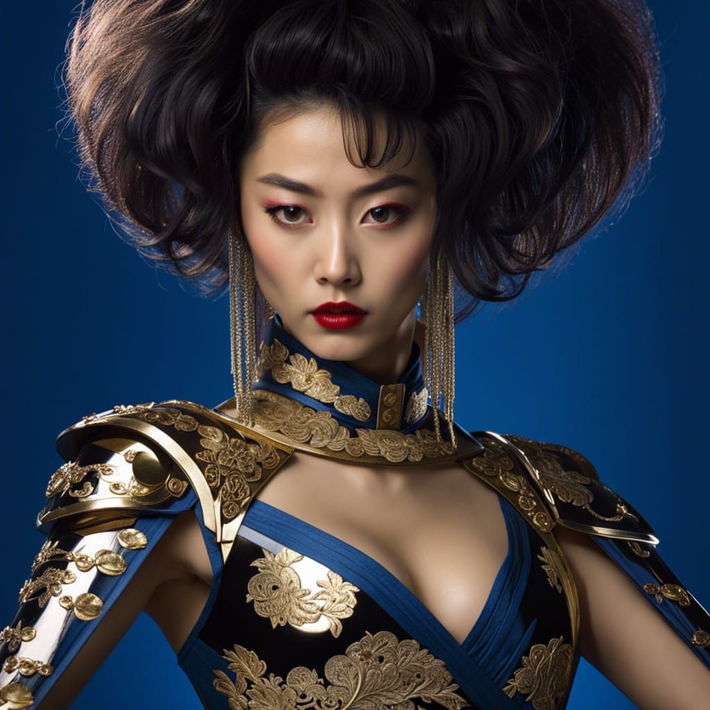 Gothic Realism Figure in Sword Pose