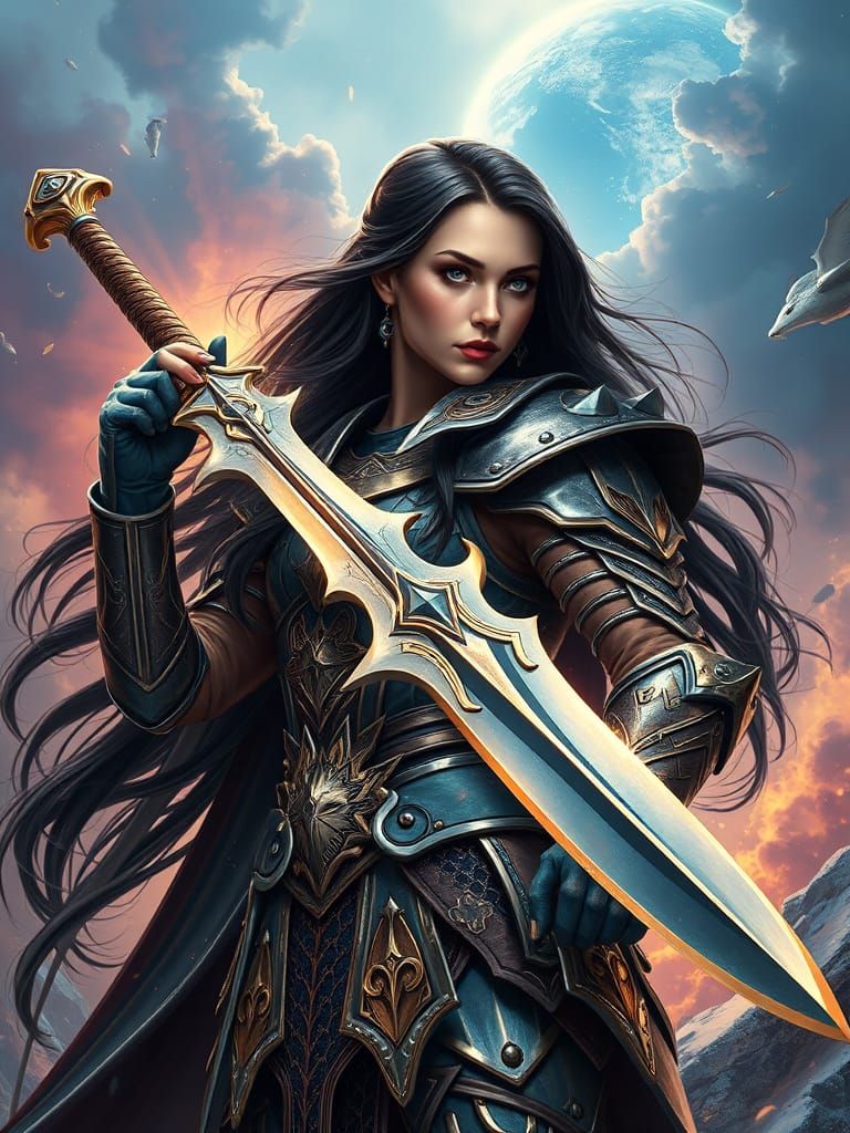 Lady Sif: Asgardian Warrior in Shining Armor