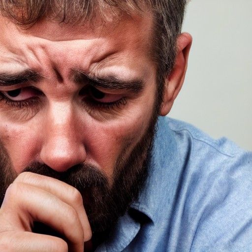 Man in Contemplation Seeks Meaning