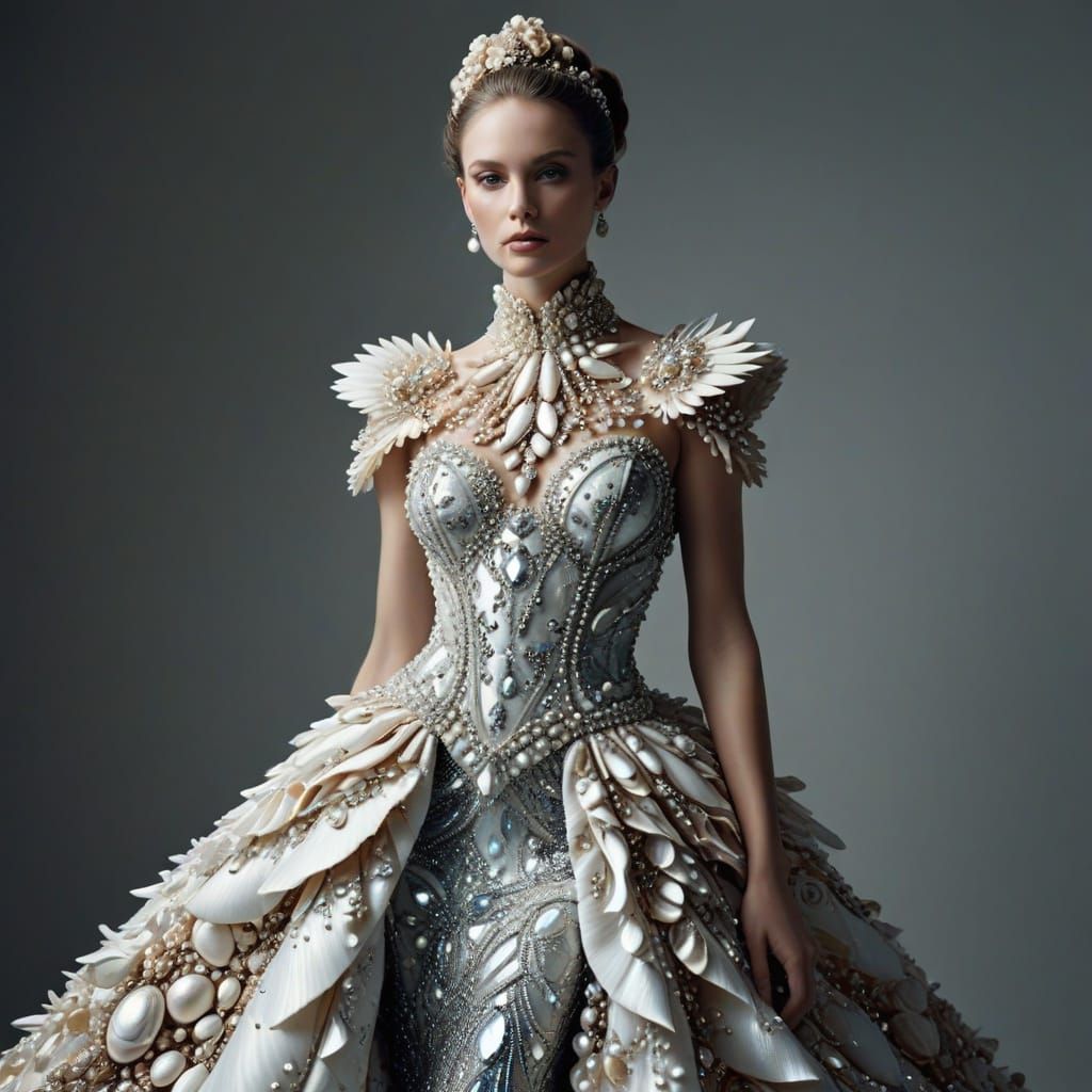 Avant Garde Sea Shell Fashion