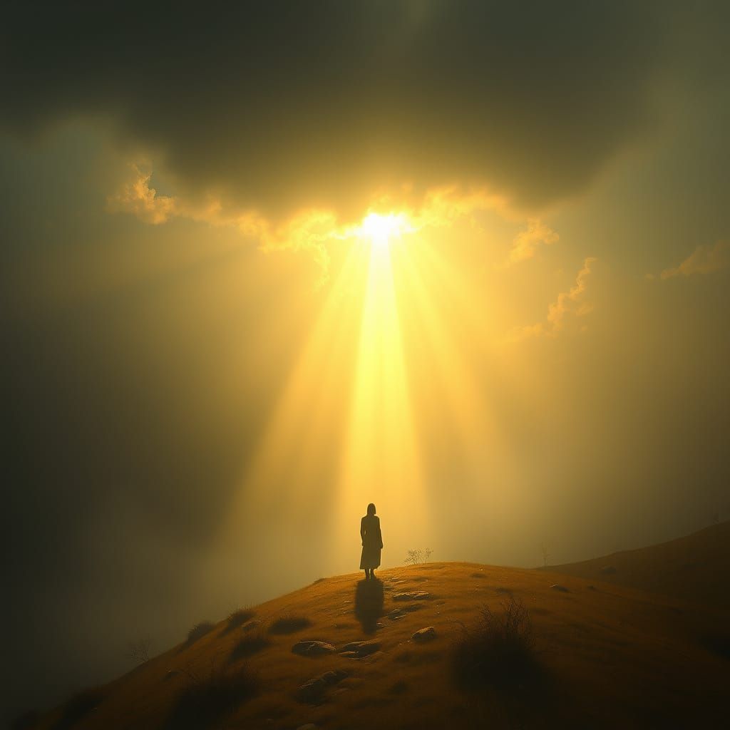 Romantic Light Illuminates Serene Landscape