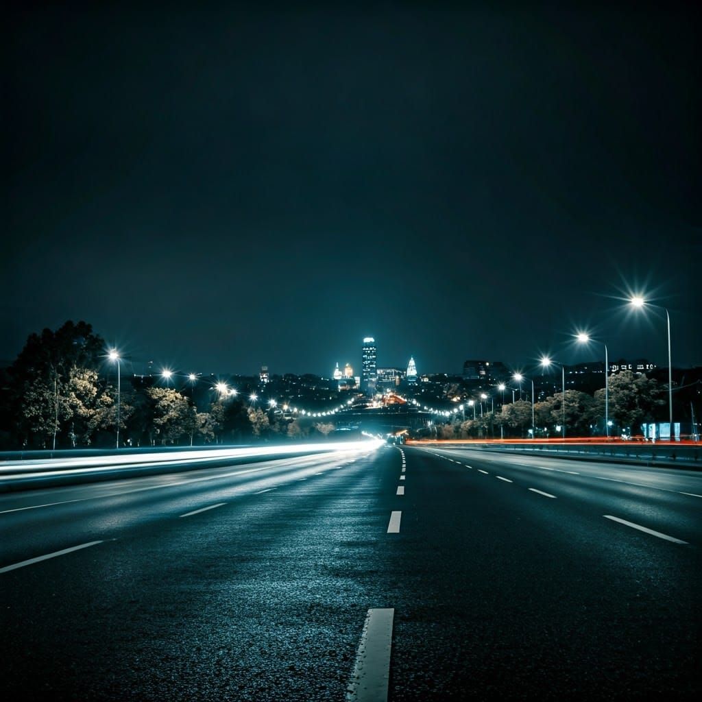 Night Cityscape: Budapest and Vienna in Film Noir Style