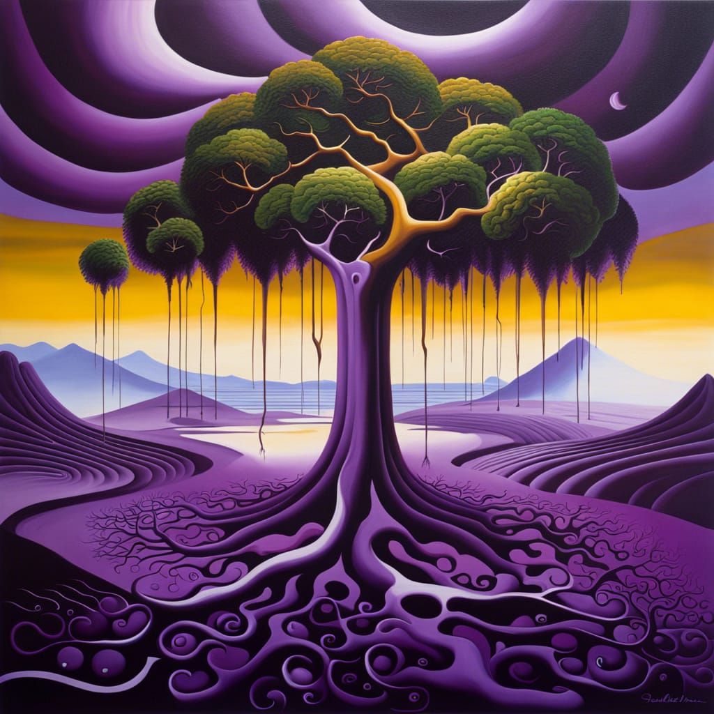 Static Storm in the Purple Rainforest