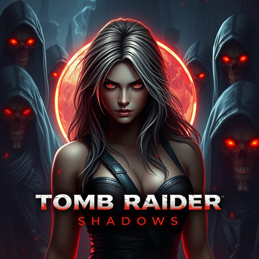 The blood of Reya burns within Lara Croft. Almost turning her hair white