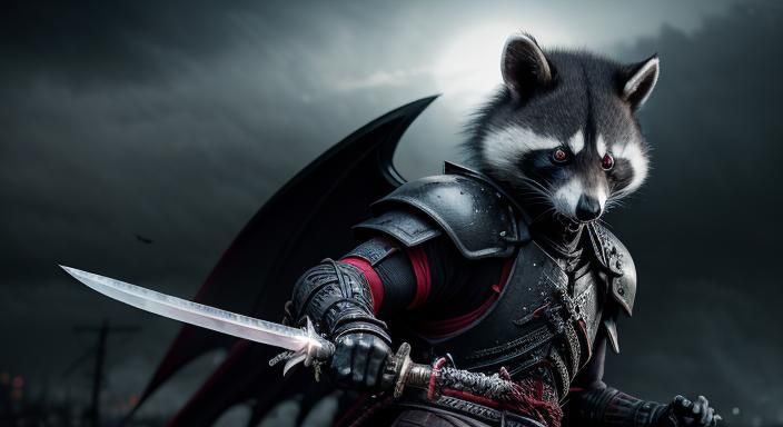 Oni RacBat Samurai Warlord Shogun