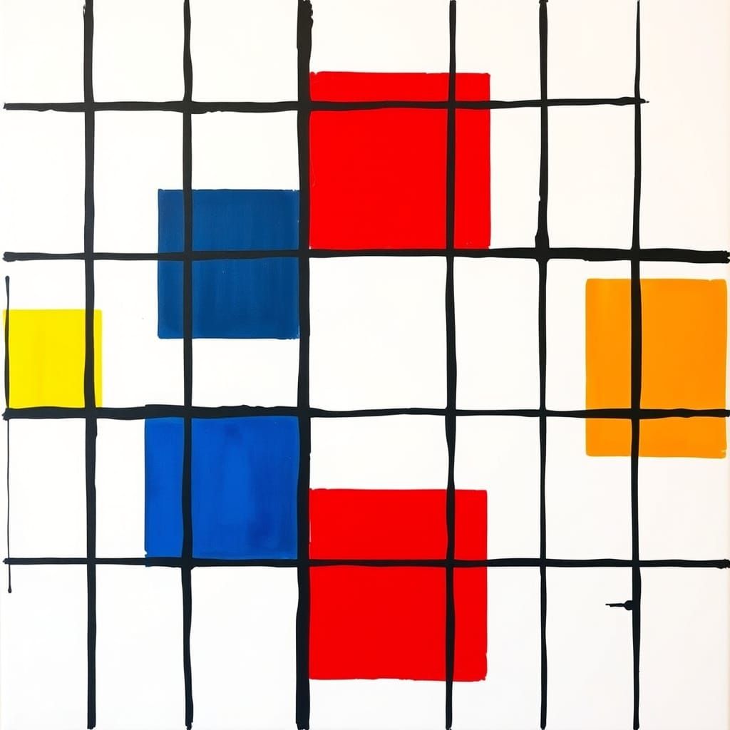 Geometric Art in Vibrant Colors