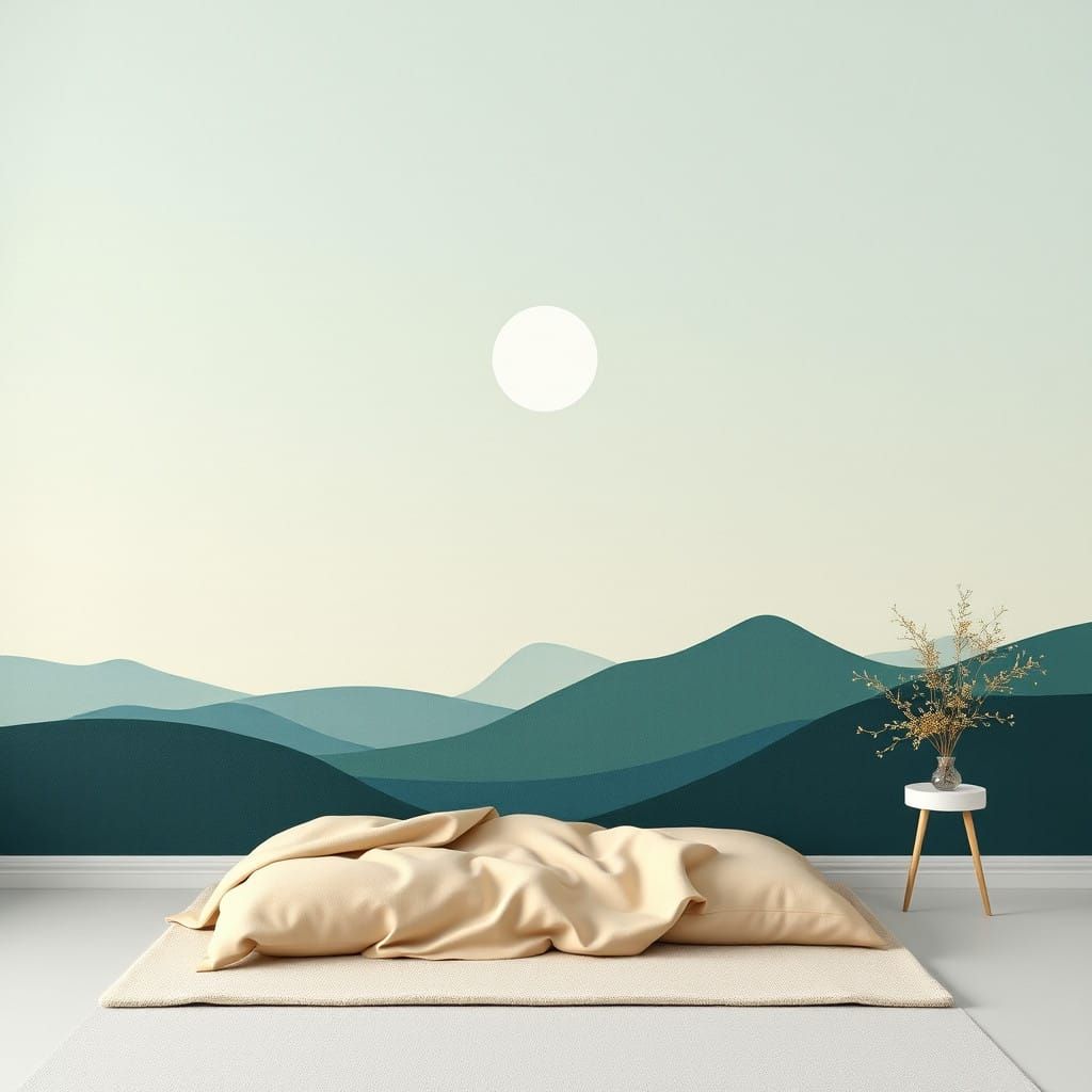 Soothing Color Palette: Calming Blues, Greens, and Earth Ton...