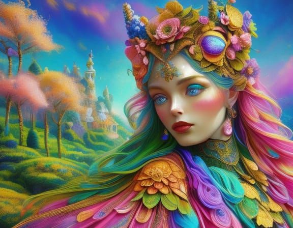 Art Nouveau Landscape of Mediterranean Villas