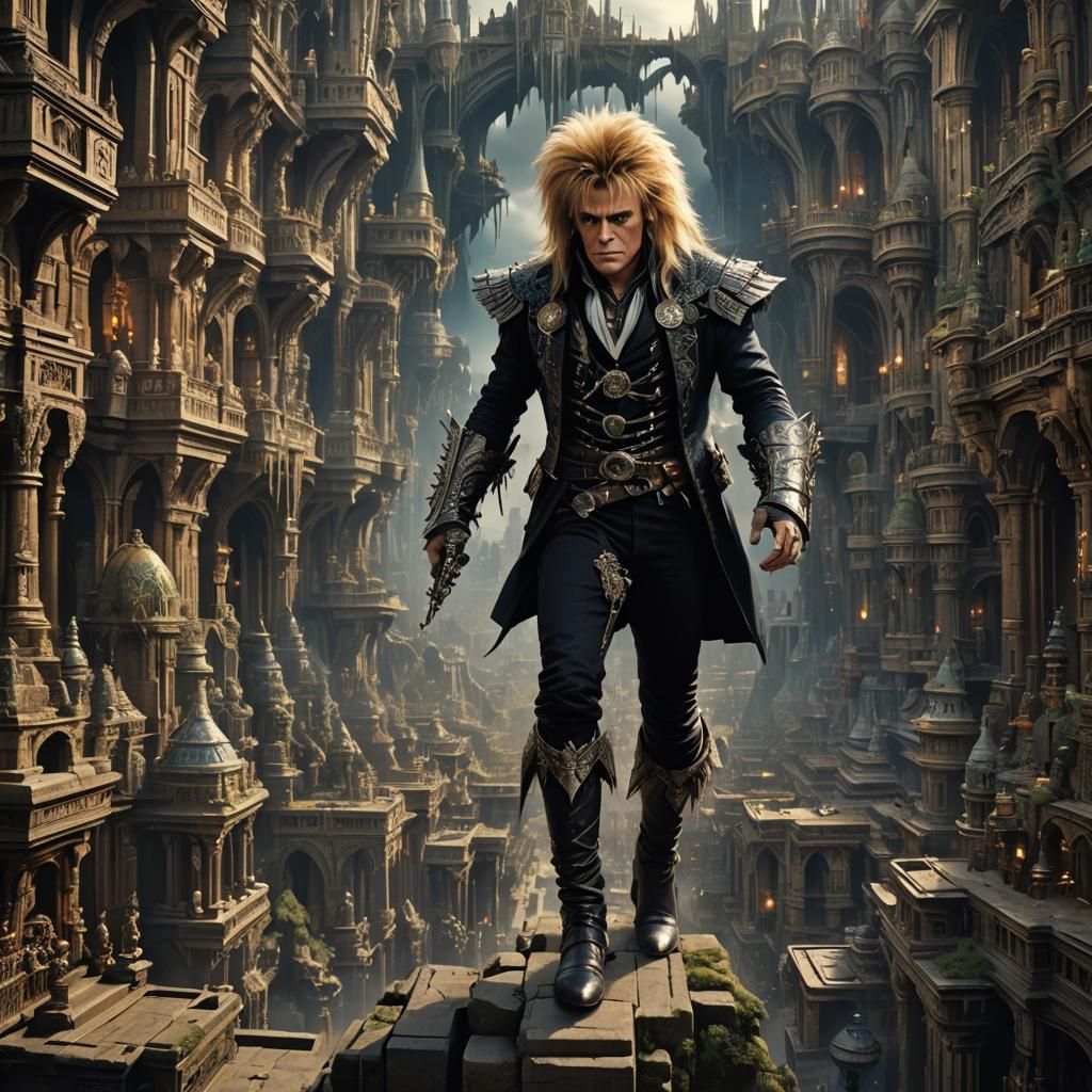 Epic Digital Painting of Jareth