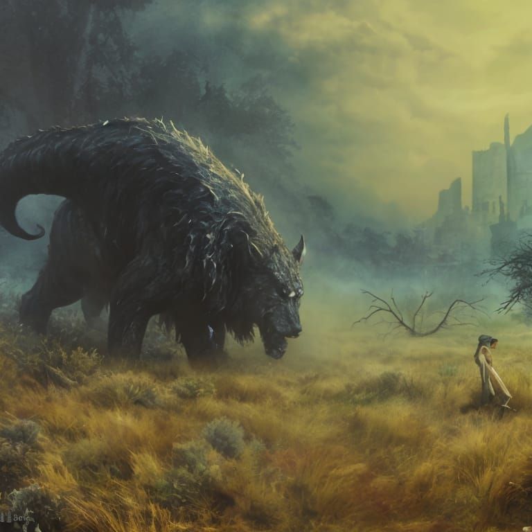 And what rough beast is that in the background…