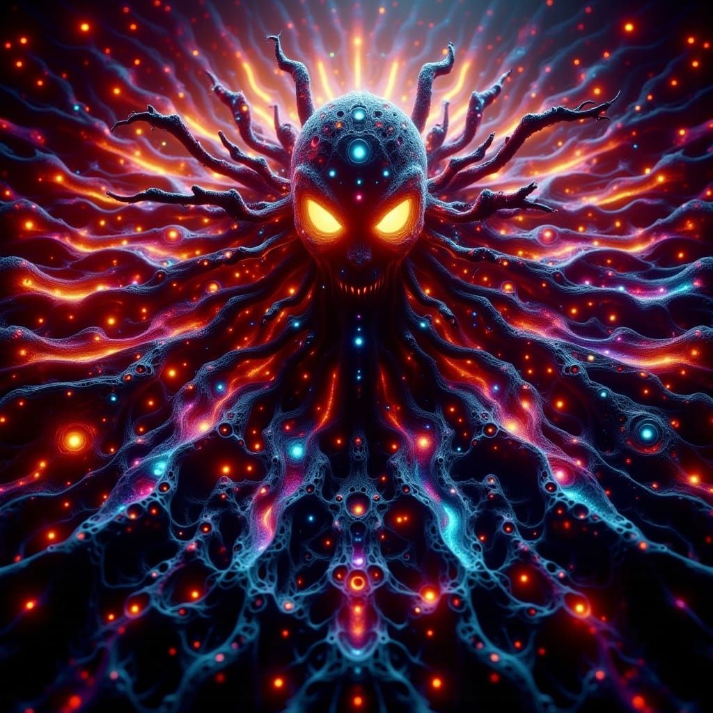 Hyperrealistic Dark Fantasy Digital Art in Bisley Style