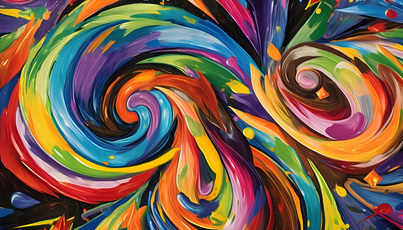 Vast Helical Vortex Maelstroms with Multicolored Stars