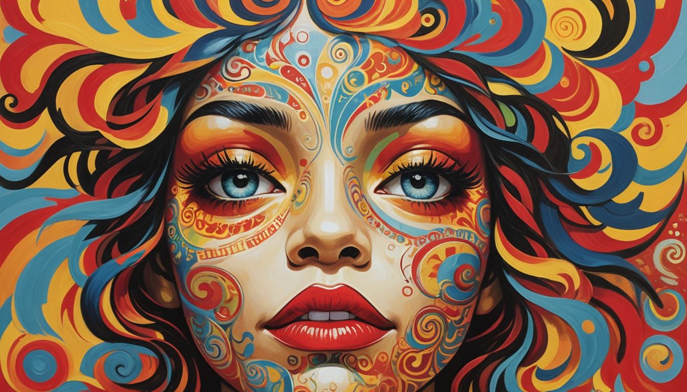 Emotions in Flaming Abstraction