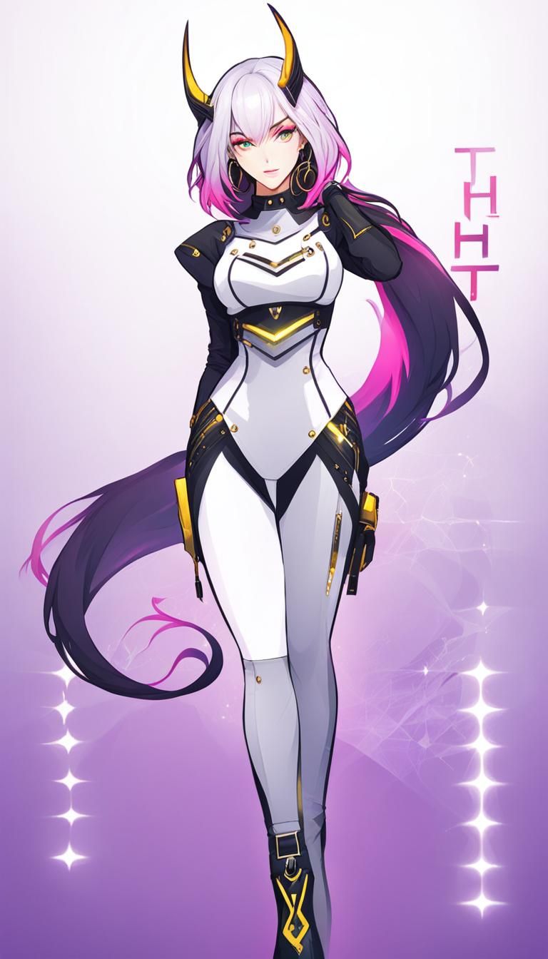 Stylish Light Character Design