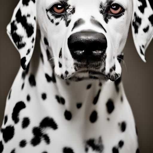 Dalmatian Portrait with Bokeh, Professional Photography