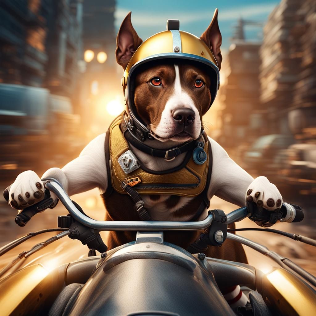 Choko the Dog Launches Homemade Rocket