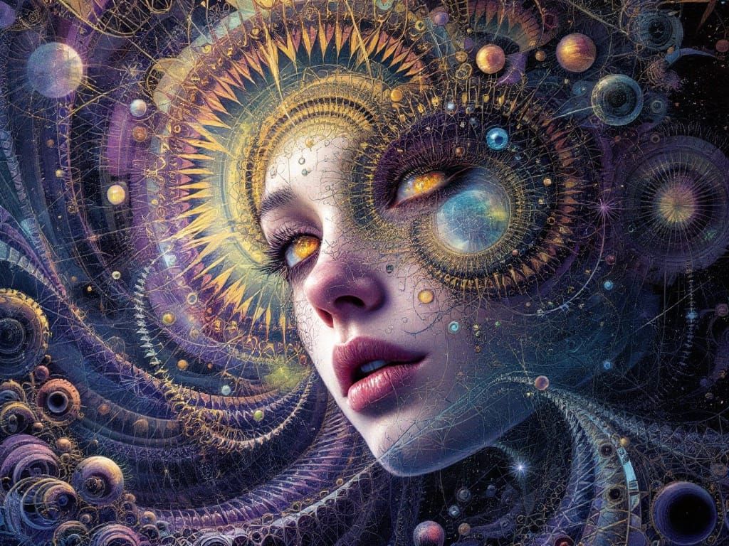 A Creeping Melange with Sceptical Zephyr Fractal Interference