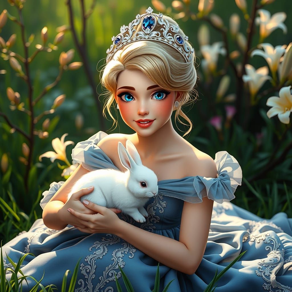 Cinderella's Springtime Serenity