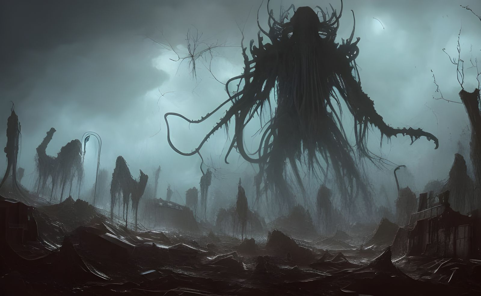 Cthulhu Destroys Heaven: A Post-Apocalyptic Horror