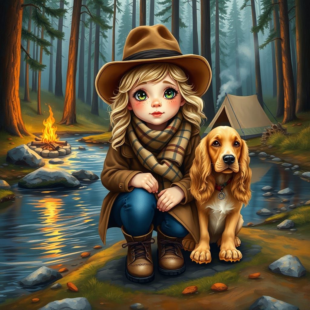 Camping with my best friend