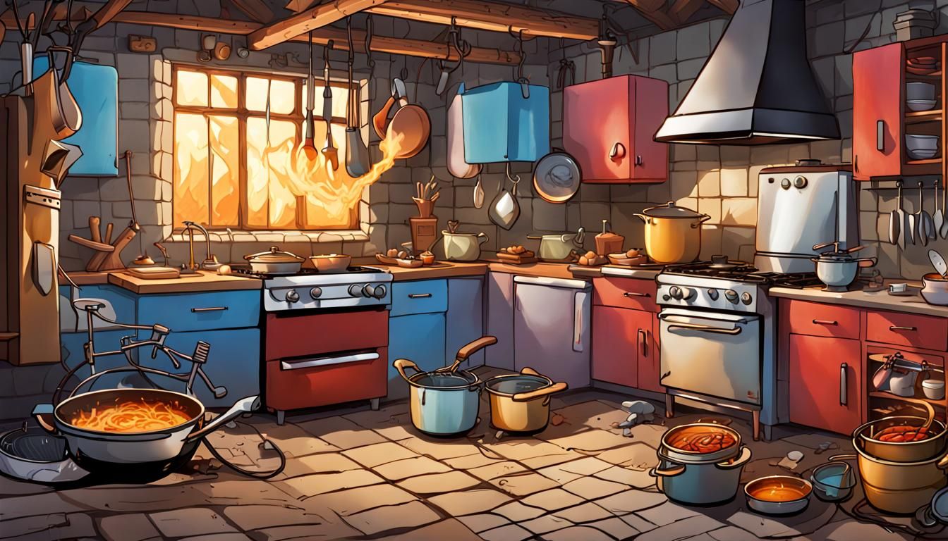 Kitchenware Rebellion in the King's Kitchen