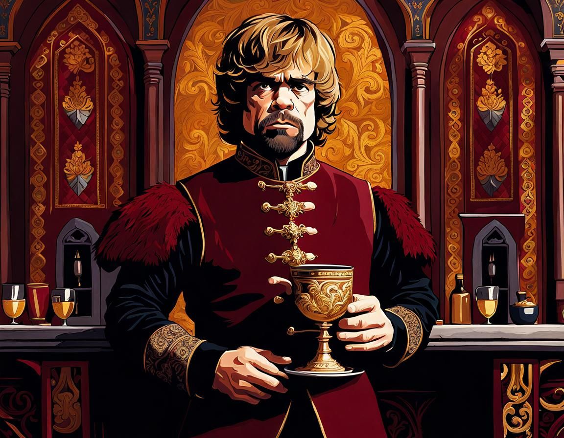 Detailed Portrait of Dwarf in Lavish Attire