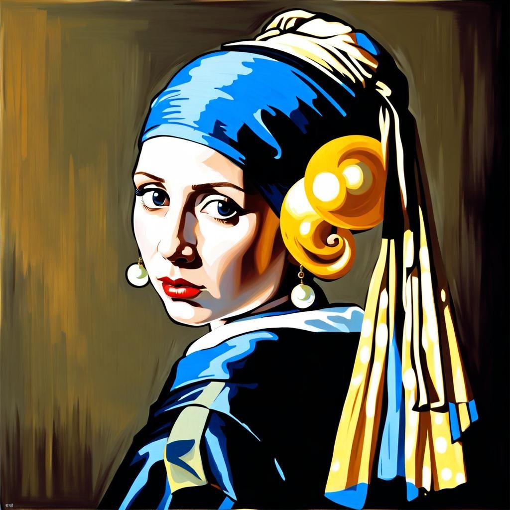 Leia as Girl with a Pearl Earring