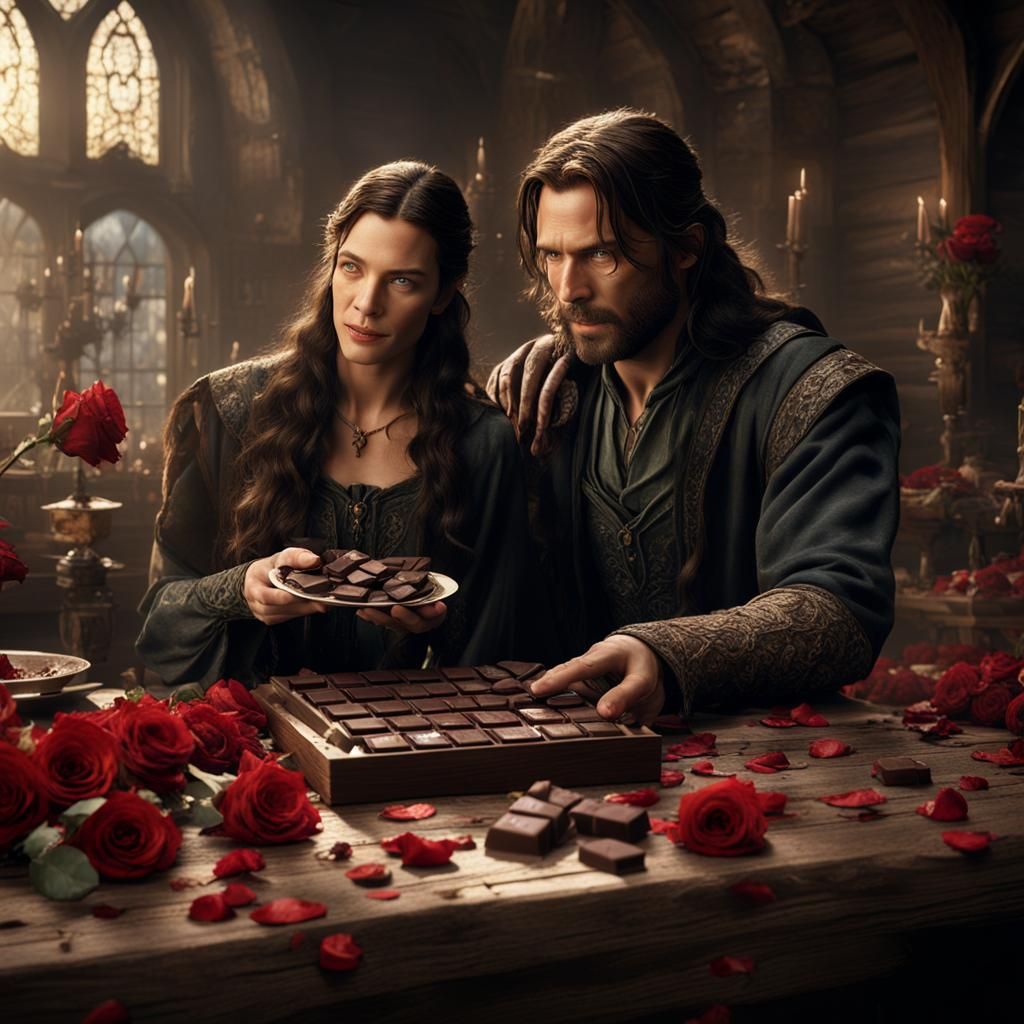 Aragorn and Arwen: A Valentine's Day Fantasy