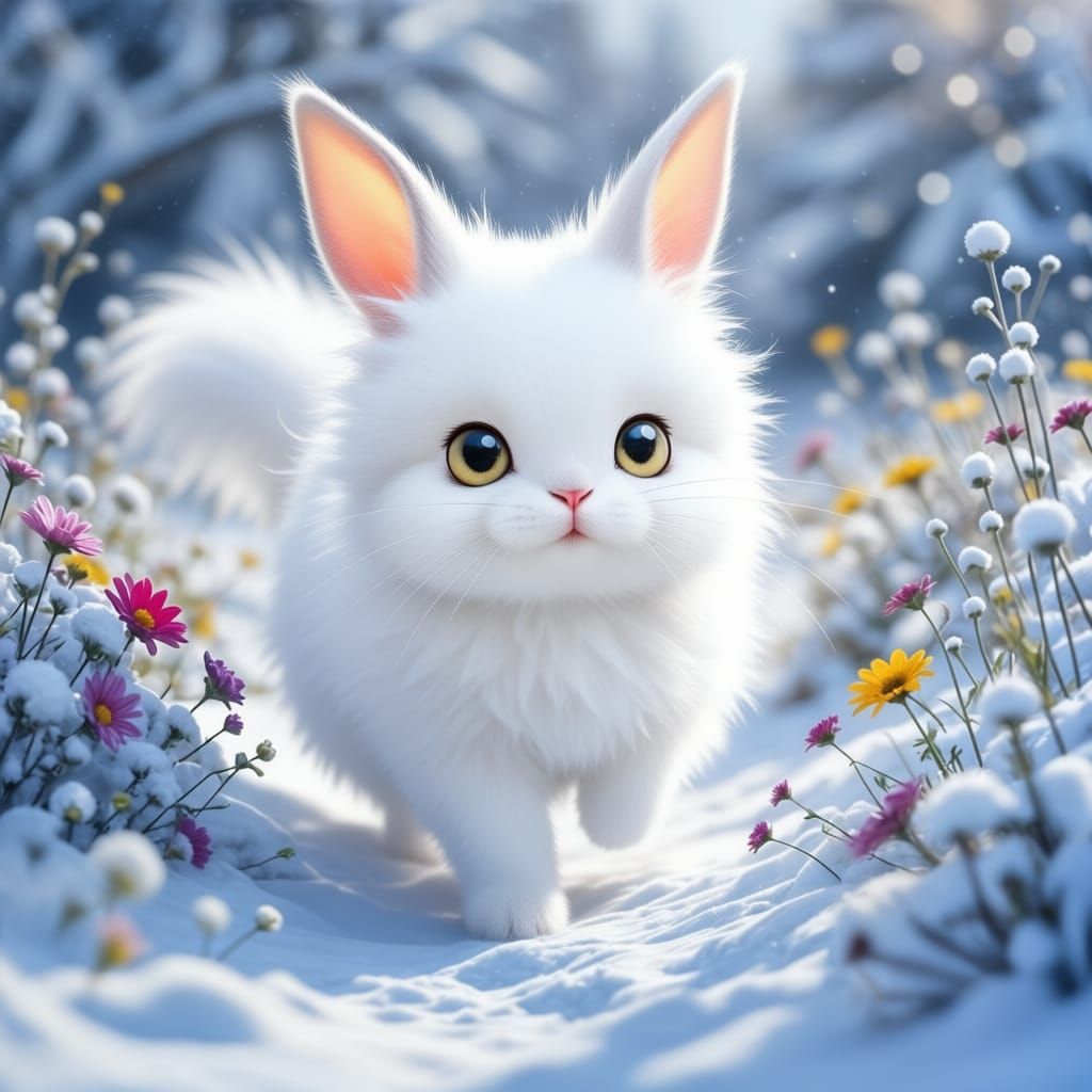 AI-Generated Cute Face Optimization