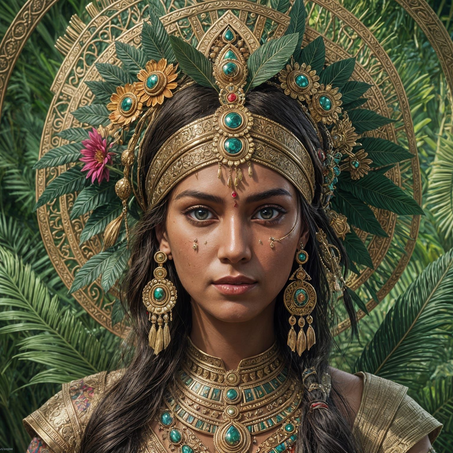 Contemporary Indian Living Room with Art Deco Elements