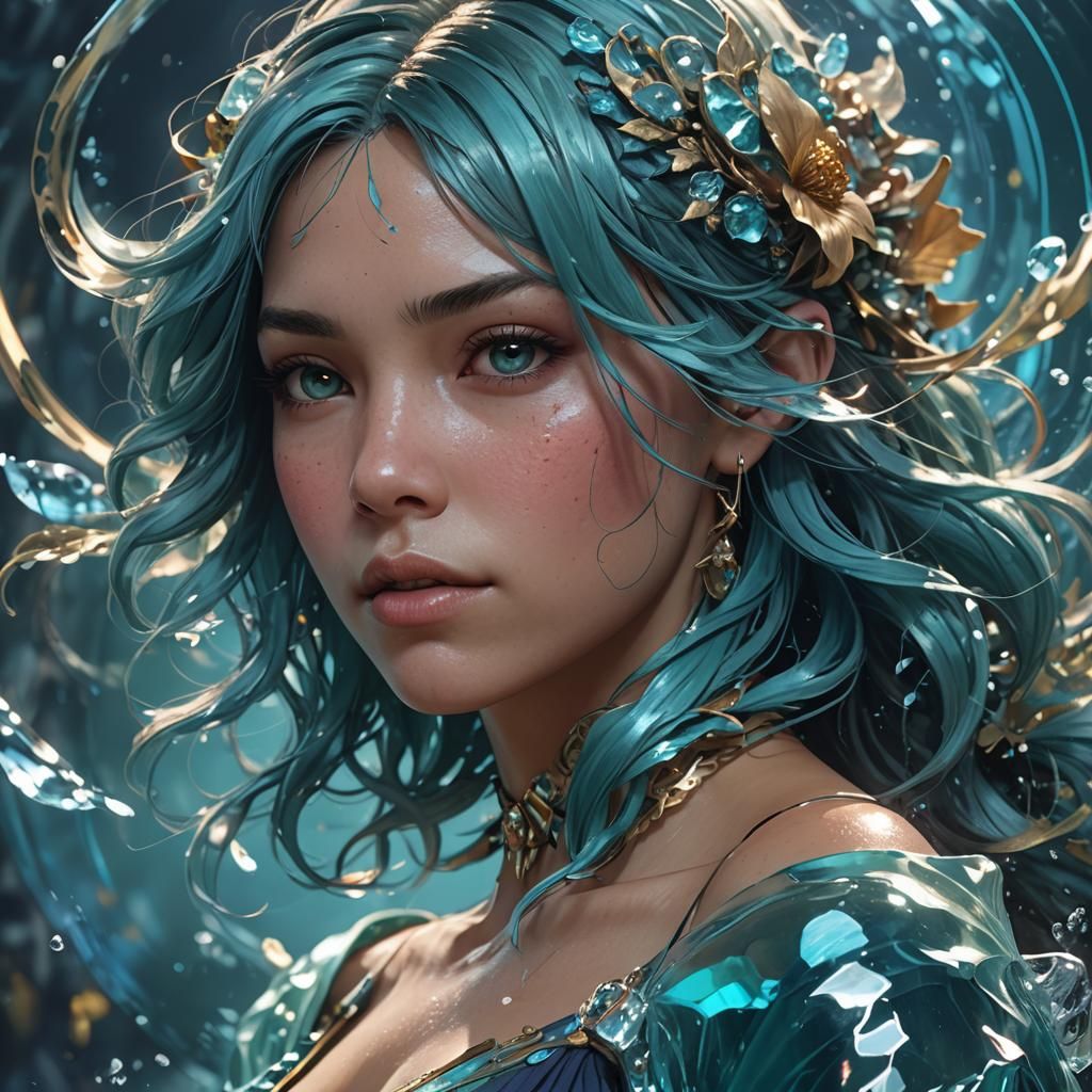 Hyperdetailed Portrait in Dynamic Lighting