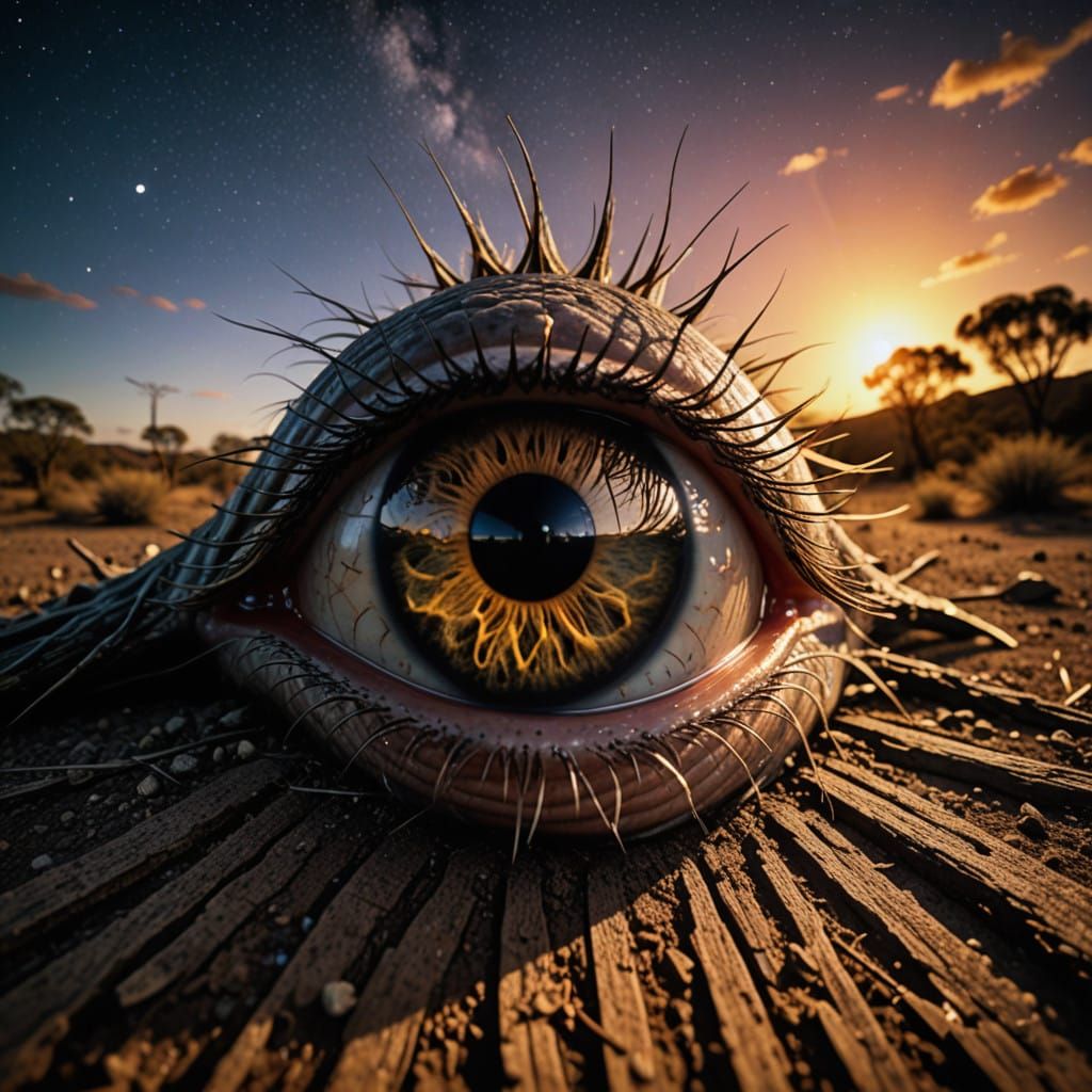 Disturbing Old Hillbilly in Extreme Close-Up, Australian Out...