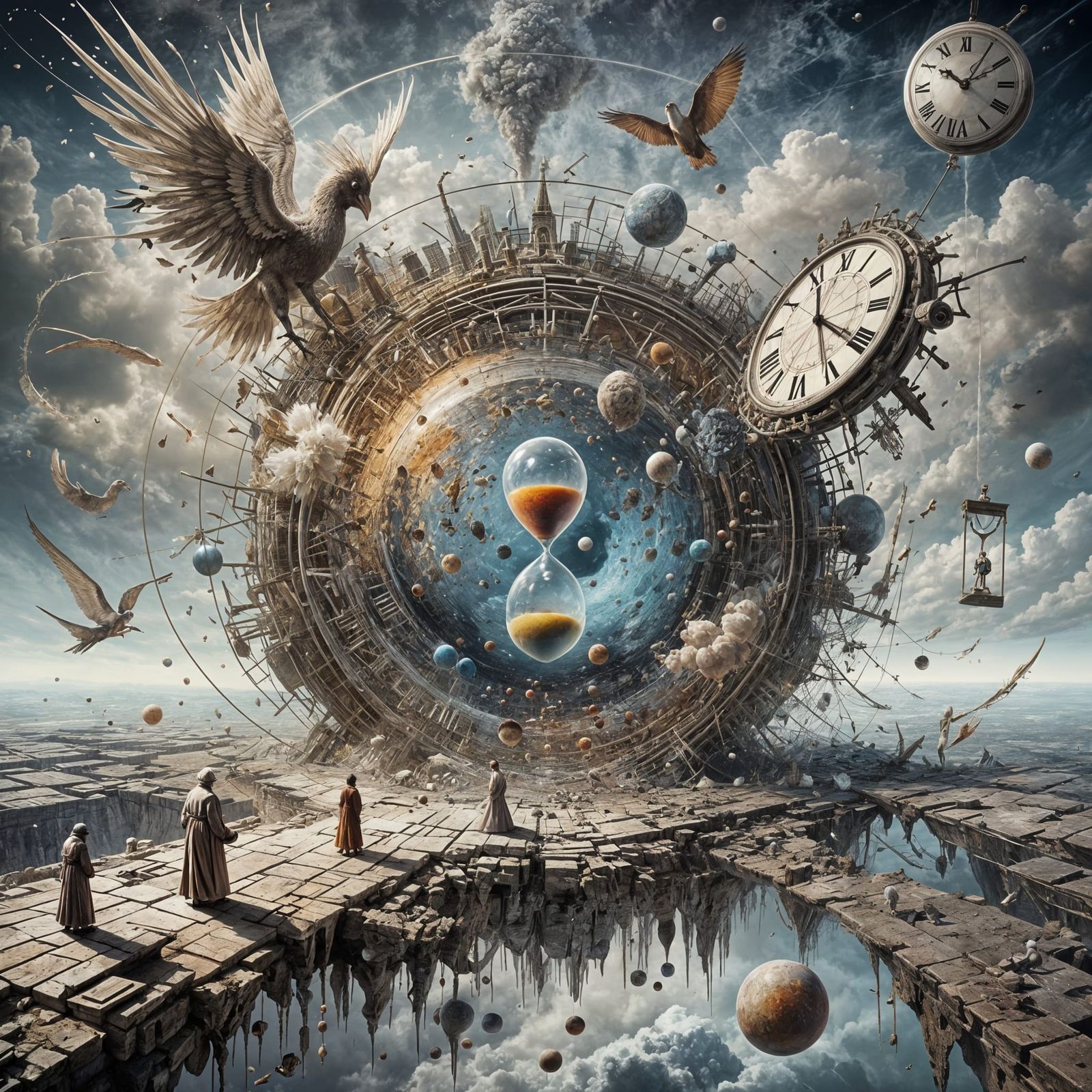 World in Surrealist Limbo, Lost in Time