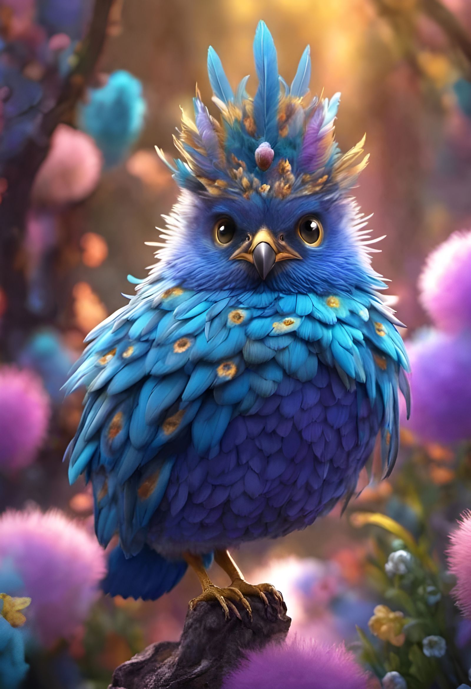 This little birdies all dressed up and ready to fly...