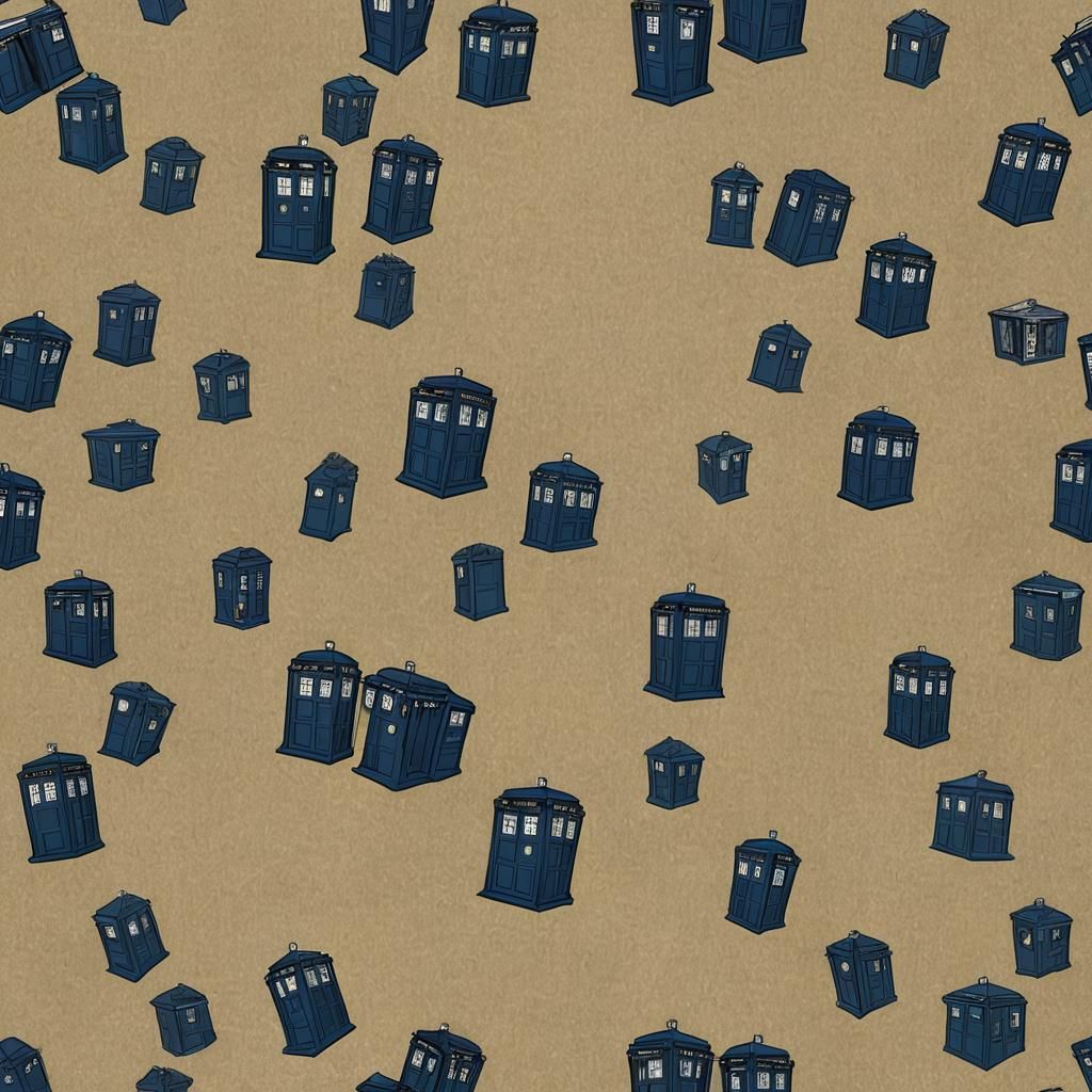 The TARDIS from Doctor Who