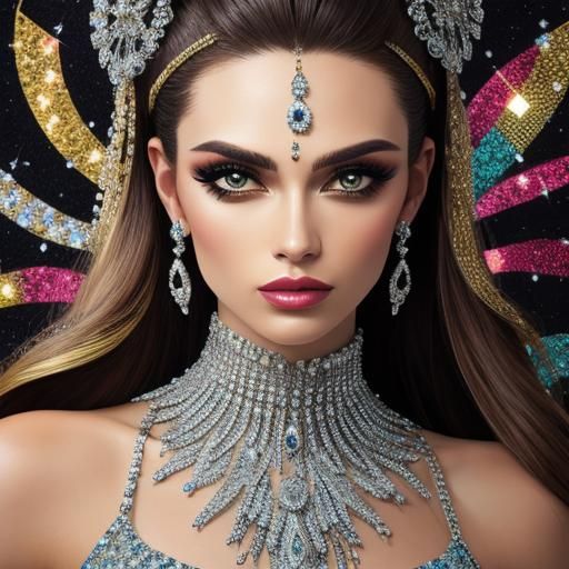 AI Interpretation of Bedazzling