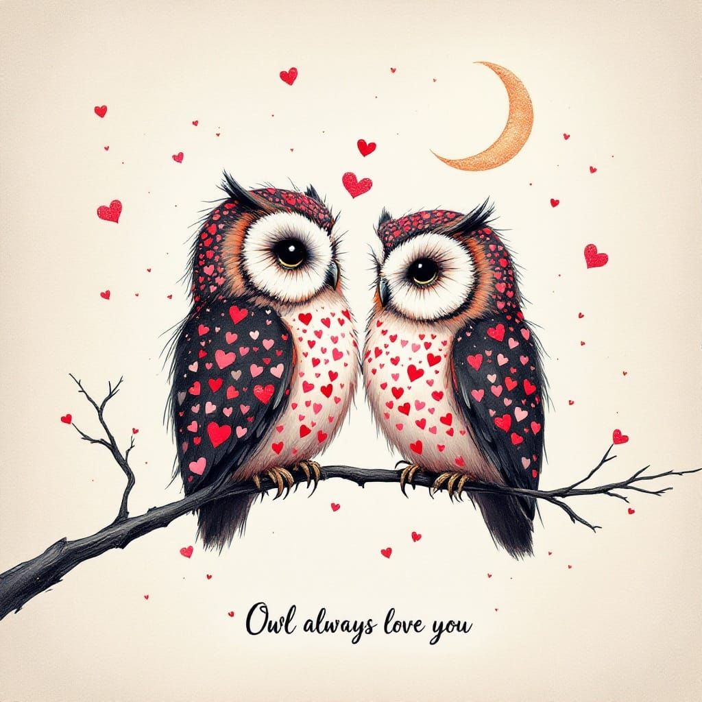 I will owl-ways love you 🦉💘