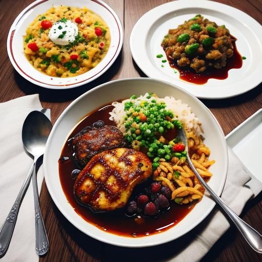 Delicious Food Still Life