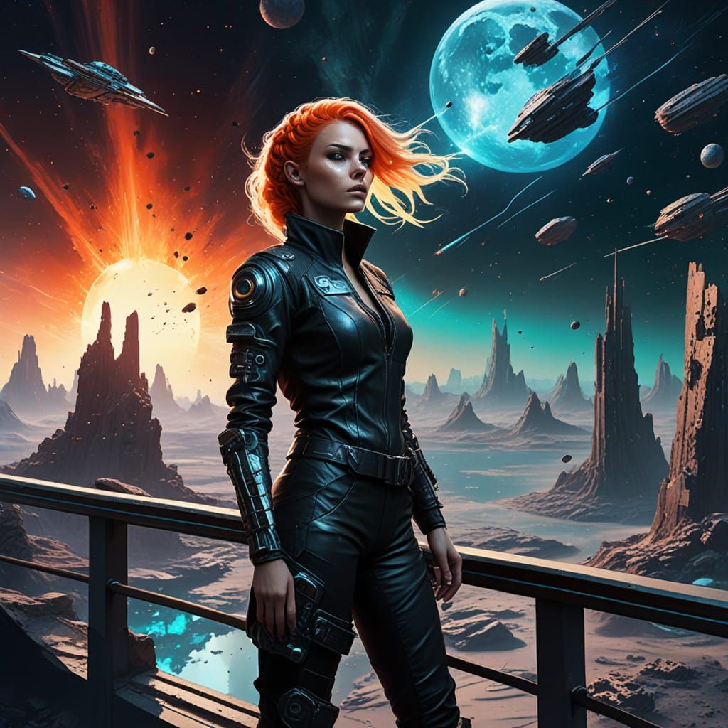 2 - Space Pirate - Modified prompt in Fluently XL Lightening