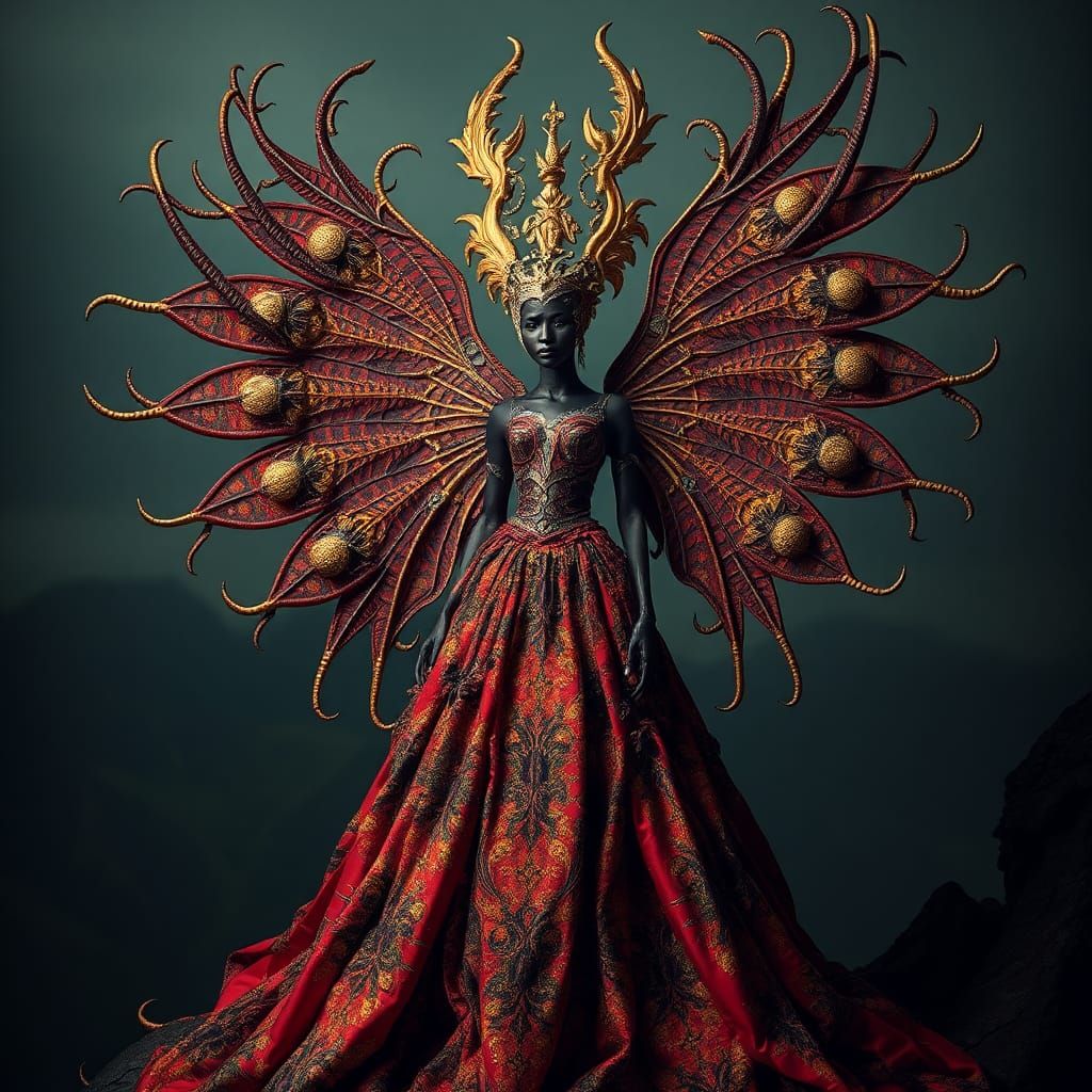 African Mythology in Avant Garde Style