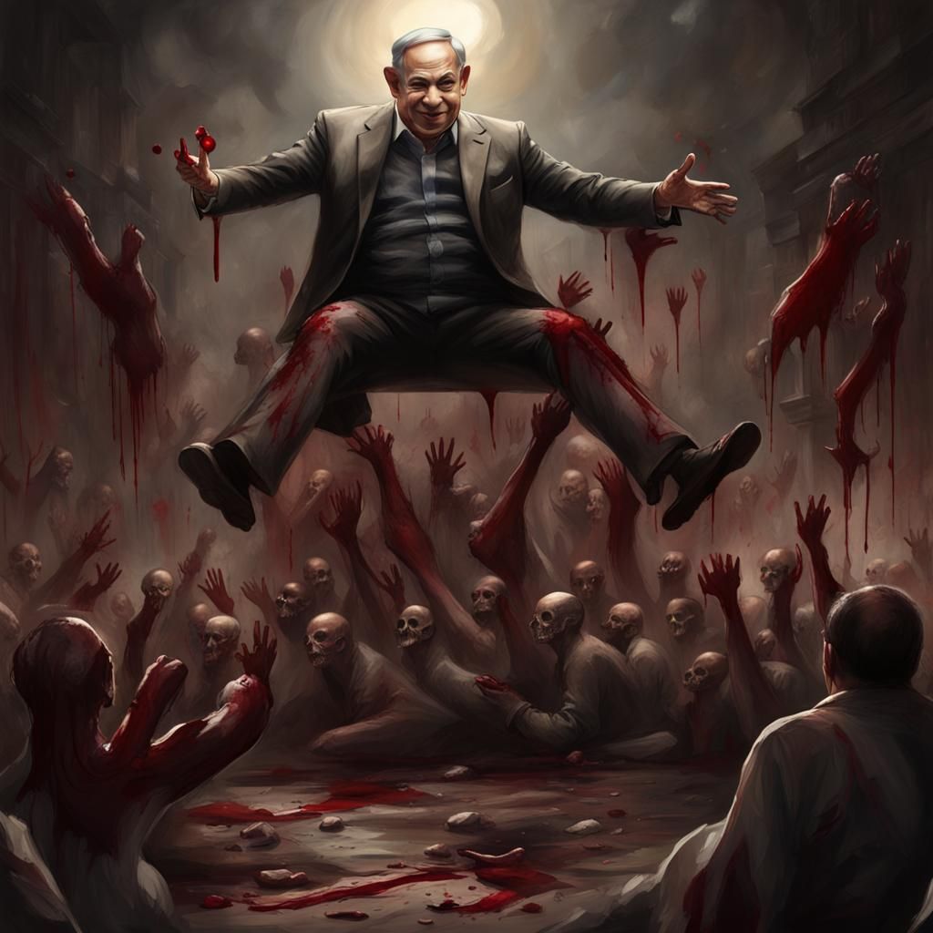 Necropolitics: Dark Fantasy Portrait of Power