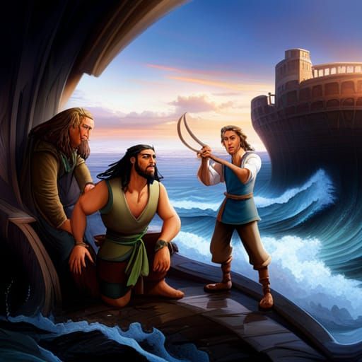 Epic Cinematic Rendition of Sinbad: Legend of the Seven Seas