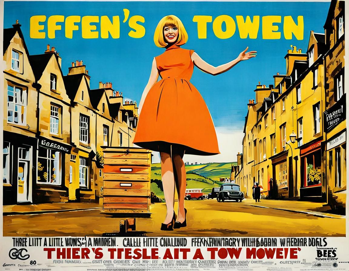 Vintage Scottish Comedy Movie Poster from 1967