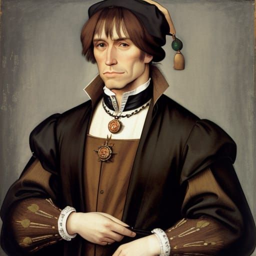 Money Makes Money Art in Holbein and Modigliani Styles